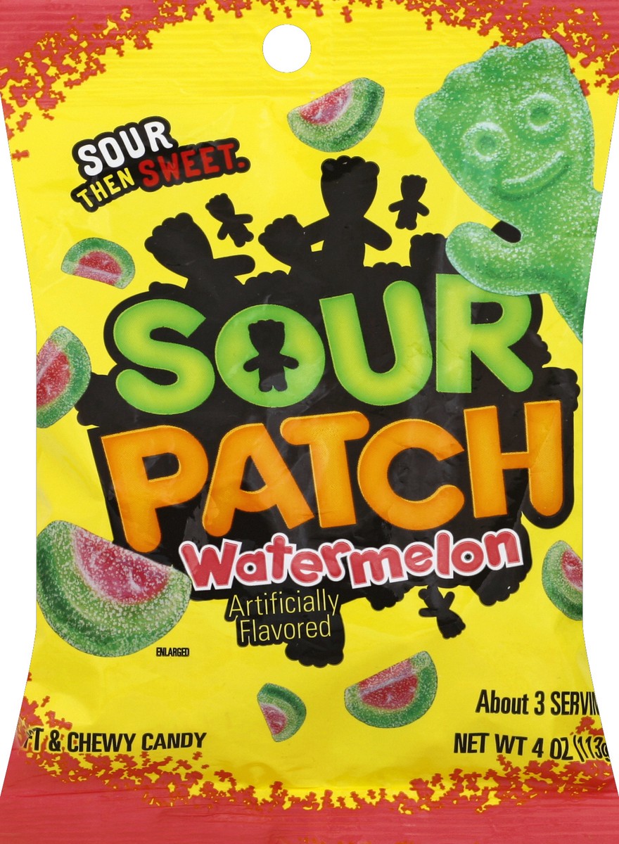 slide 2 of 3, 4Z Sour Patch Kids Watermelon 1X12, 0.26 lb