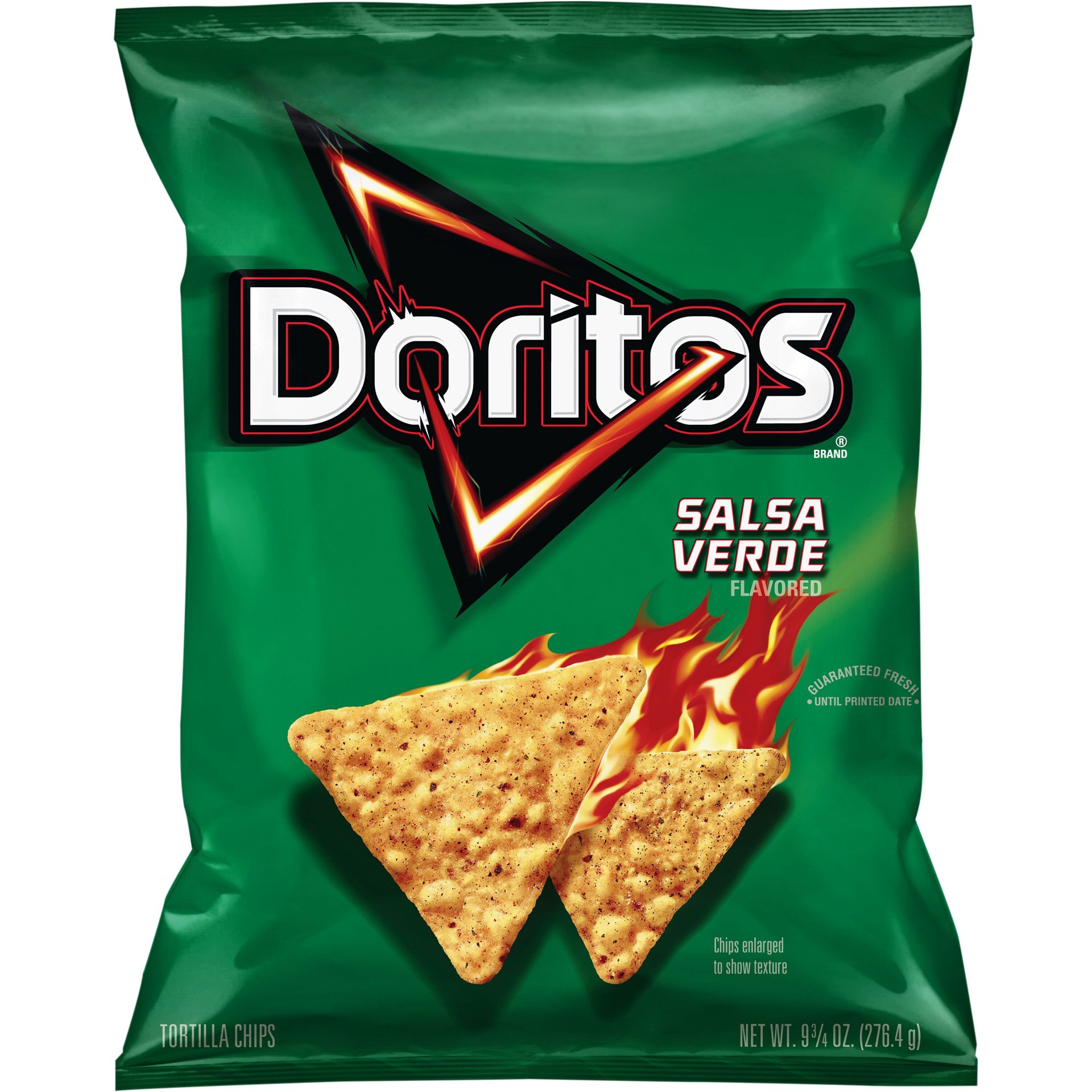 slide 1 of 4, Doritos Salsa Verde Chips, 9.75 oz