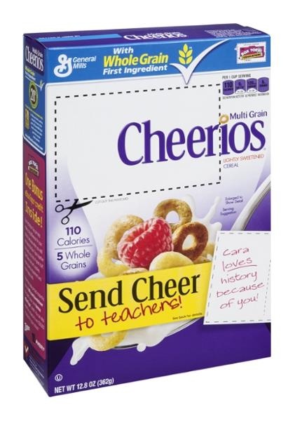 slide 1 of 4, Cheerios Cereal 12.8 oz, 12.8 oz