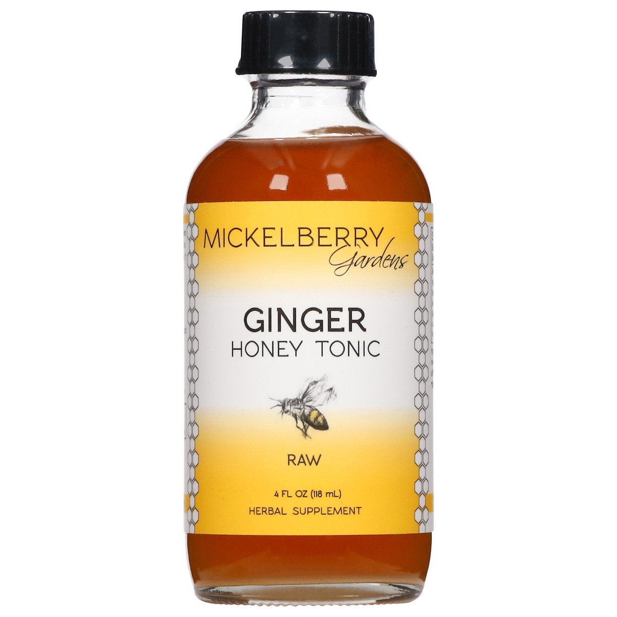 slide 1 of 14, Mickelberry Gardens Raw Ginger Honey Tonic - 4 fl oz, 4 fl oz