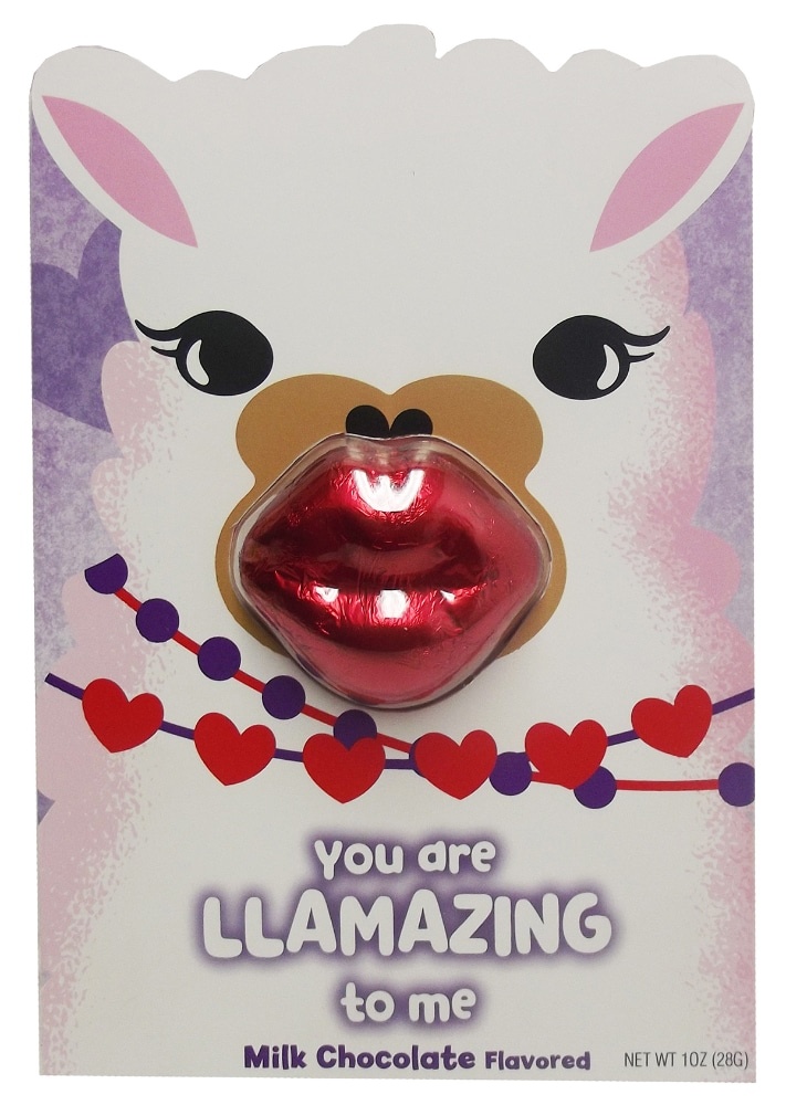 slide 1 of 1, Palmer Valentine's Greeting Card With Milk Chocolate Flavored Candy, 1 oz