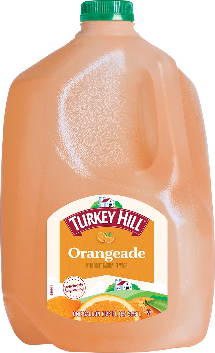 slide 3 of 3, Turkey Hill Orangeade - 1 gal, 128 fl oz