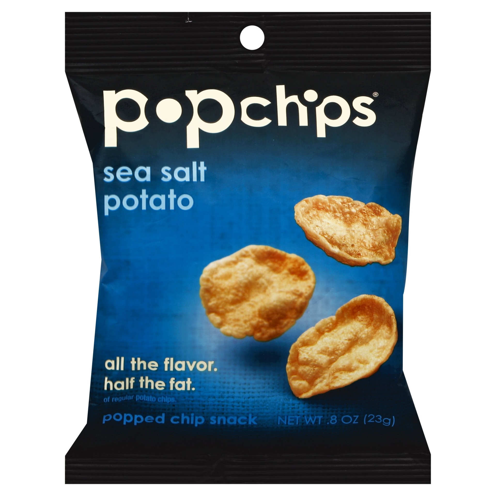 slide 1 of 1, popchips Original Potato Chips, 0.8 oz