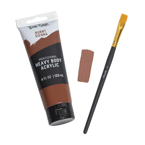 slide 2 of 5, Brea Reese Professional Heavy-Body Acrylic Paint, 4 Oz, Lavender, 1 ct