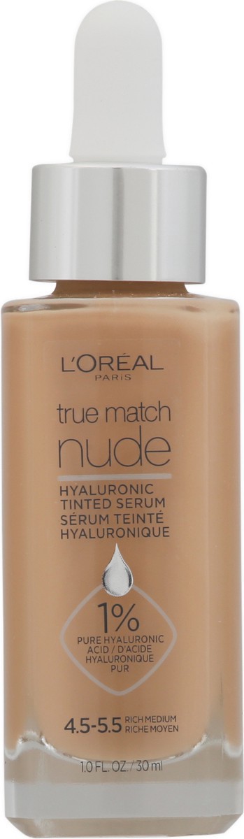 slide 9 of 9, L'Oréal L'Oreal Paris True Match Nude Rich Medium Hyaluronic Tinted Serum, 1 ct