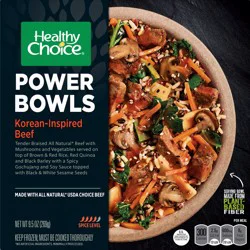Healthy Choice Protein Bowls Korean-Style Beef, High-Protein Frozen Meal, 9.5-oz. Bowl