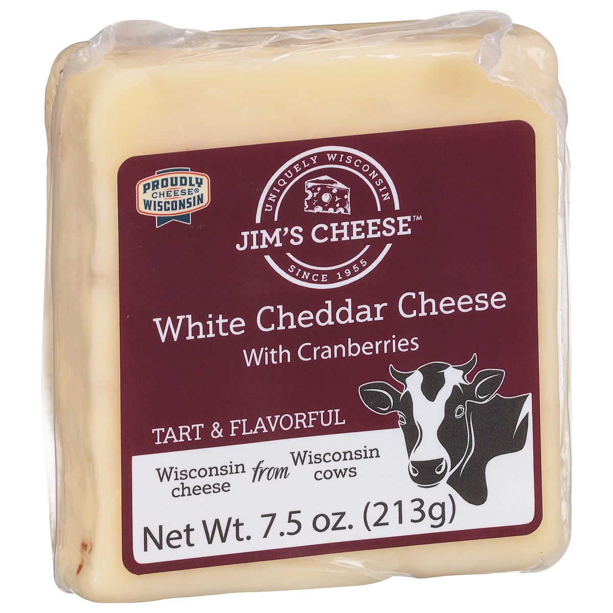 slide 2 of 11, Jim's Cheese Cheese, White Cheddar, 7.5 oz