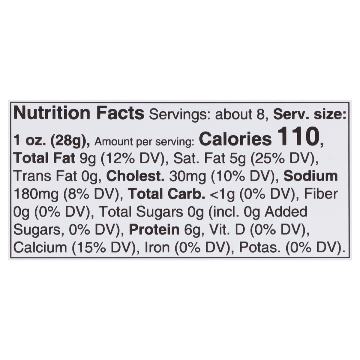 slide 8 of 11, Jim's Cheese Cheese, White Cheddar, 7.5 oz