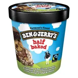 Ben & Jerry's Ice Cream Half Baked, 16 oz