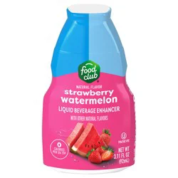 Food Club Strawberry Watermelon Liquid Beverage Enhancer - 3.11 fl oz