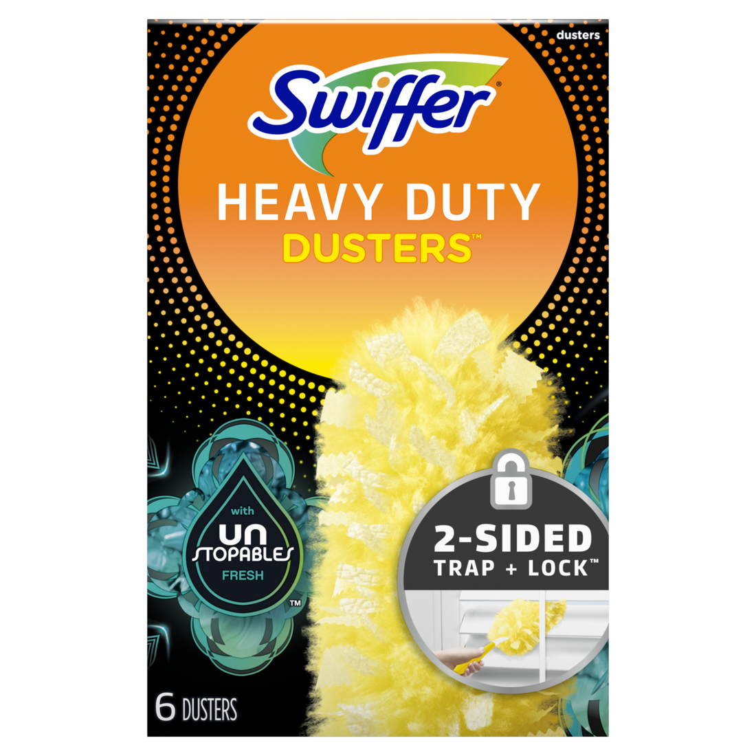 slide 1 of 1, Swiffer Dusters Hvy Duty, 6 ct