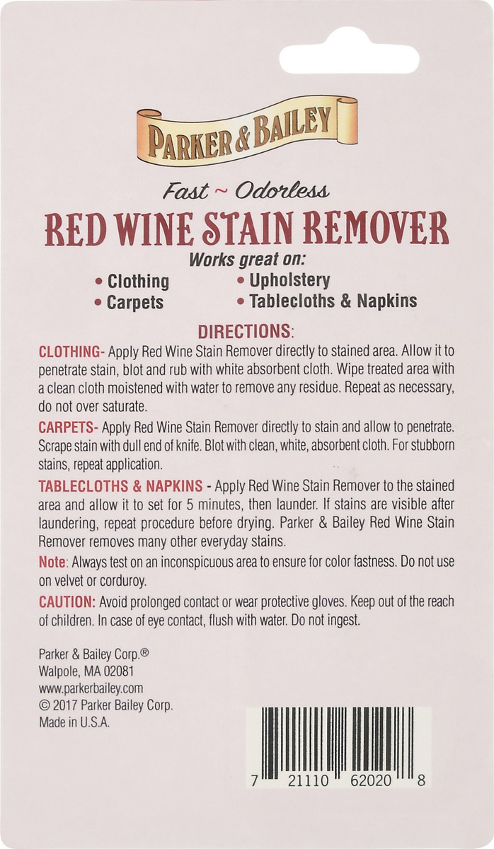 slide 5 of 10, Parker & Bailey Instant Odorless Stain Remover - 2 Oz, 2 oz