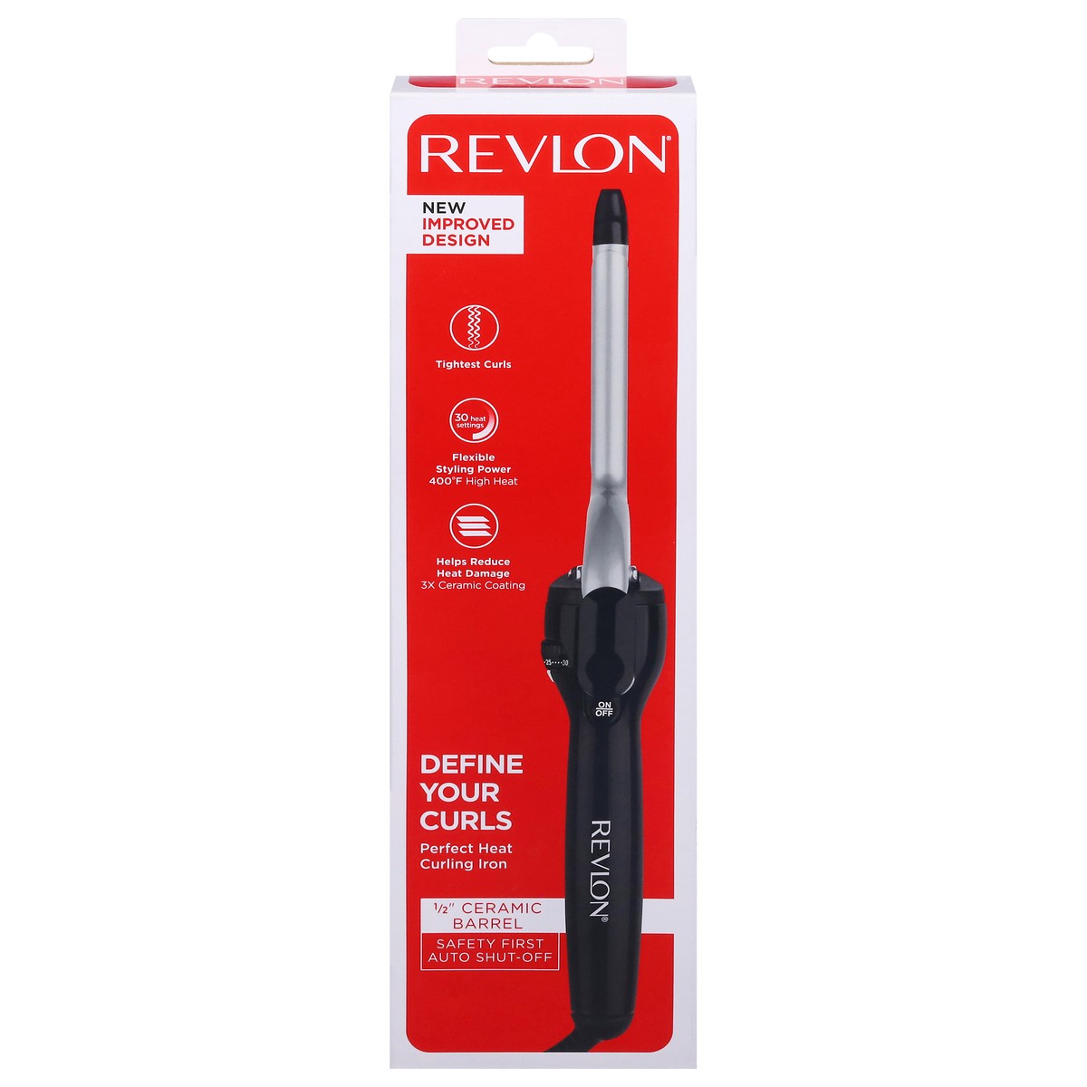 slide 6 of 13, Revlon Perfect Heat Ceramic 1/2" Curling Iron, 1 ct