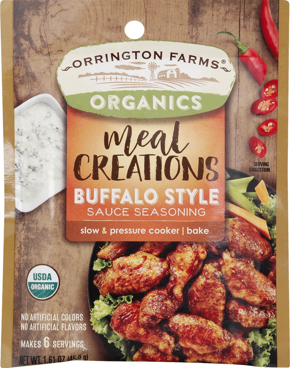 slide 7 of 8, Orrington Farms Organic Buffalo Style Sauce Meal Creations, 1.61 oz