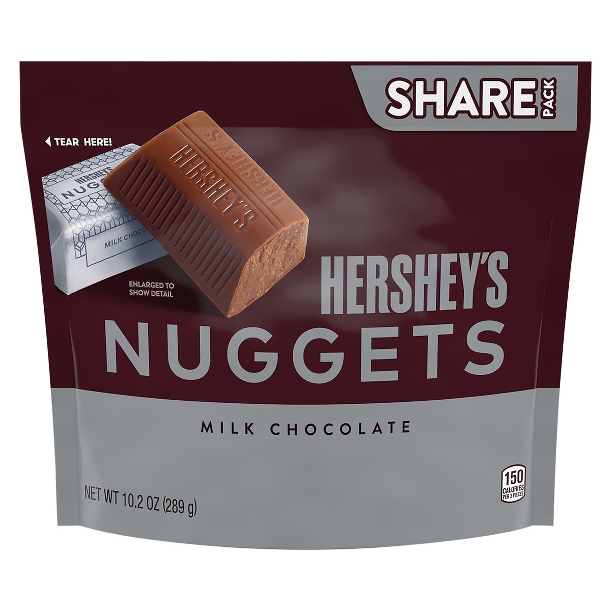 slide 1 of 1, Hershey's Nuggets Milk Chocolates, 10.2 oz
