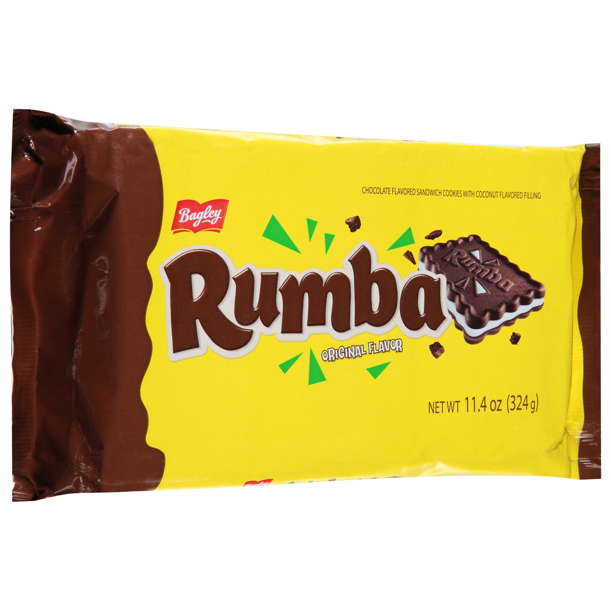 slide 6 of 9, Bagley Rumba Original Flavor Sandwich Cookies 11.4 oz, 11.4 oz