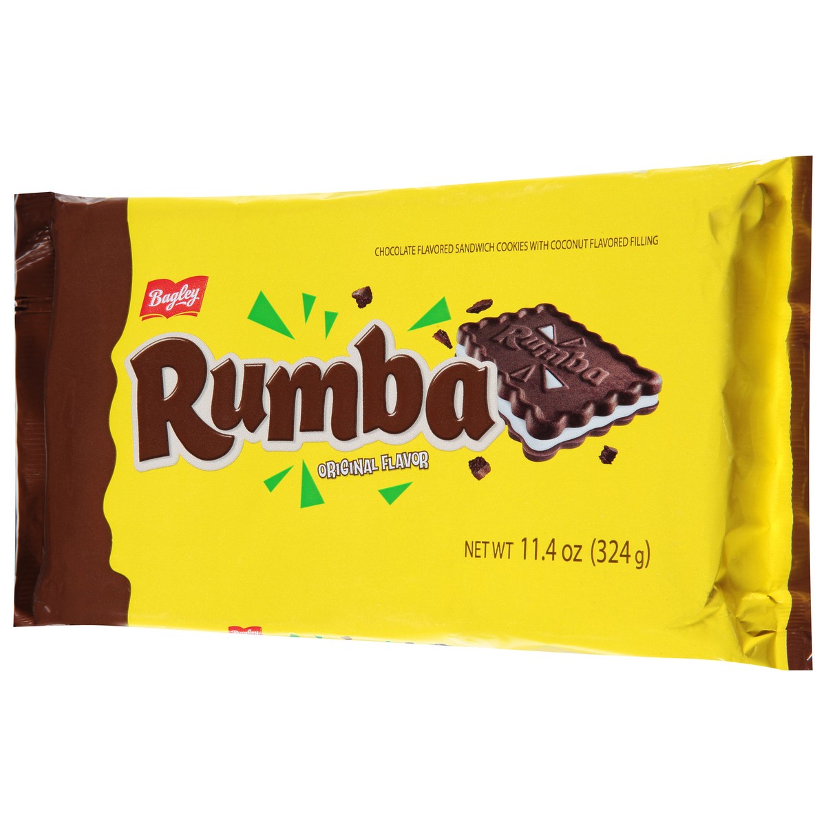 slide 2 of 9, Bagley Rumba Original Flavor Sandwich Cookies 11.4 oz, 11.4 oz