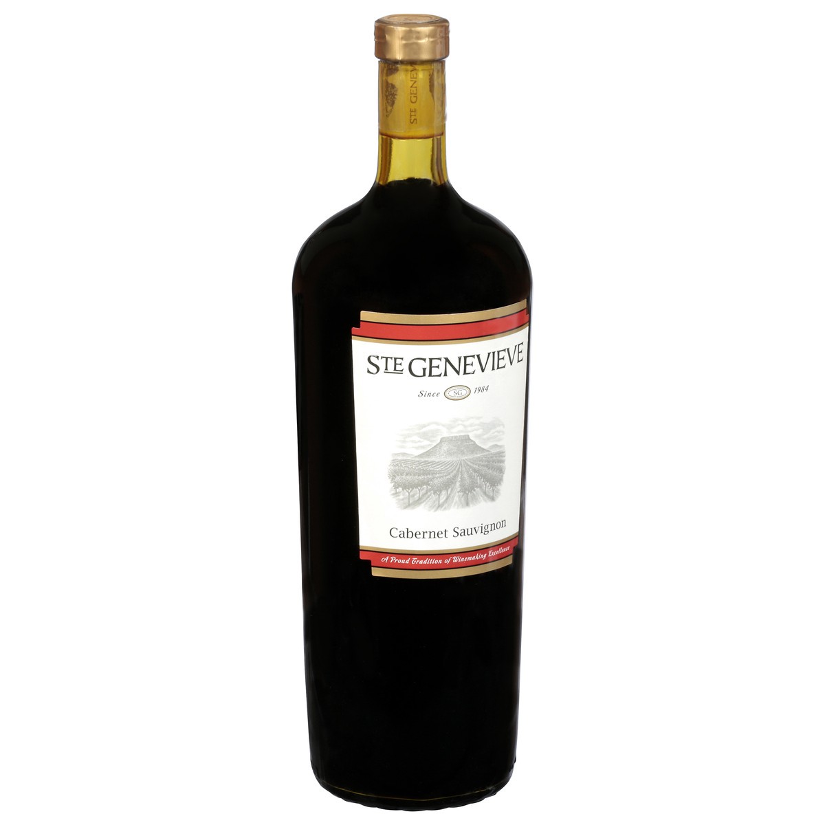 slide 9 of 9, Ste. Genevieve Winery Cabernet Sauvignon, 1.5 liter