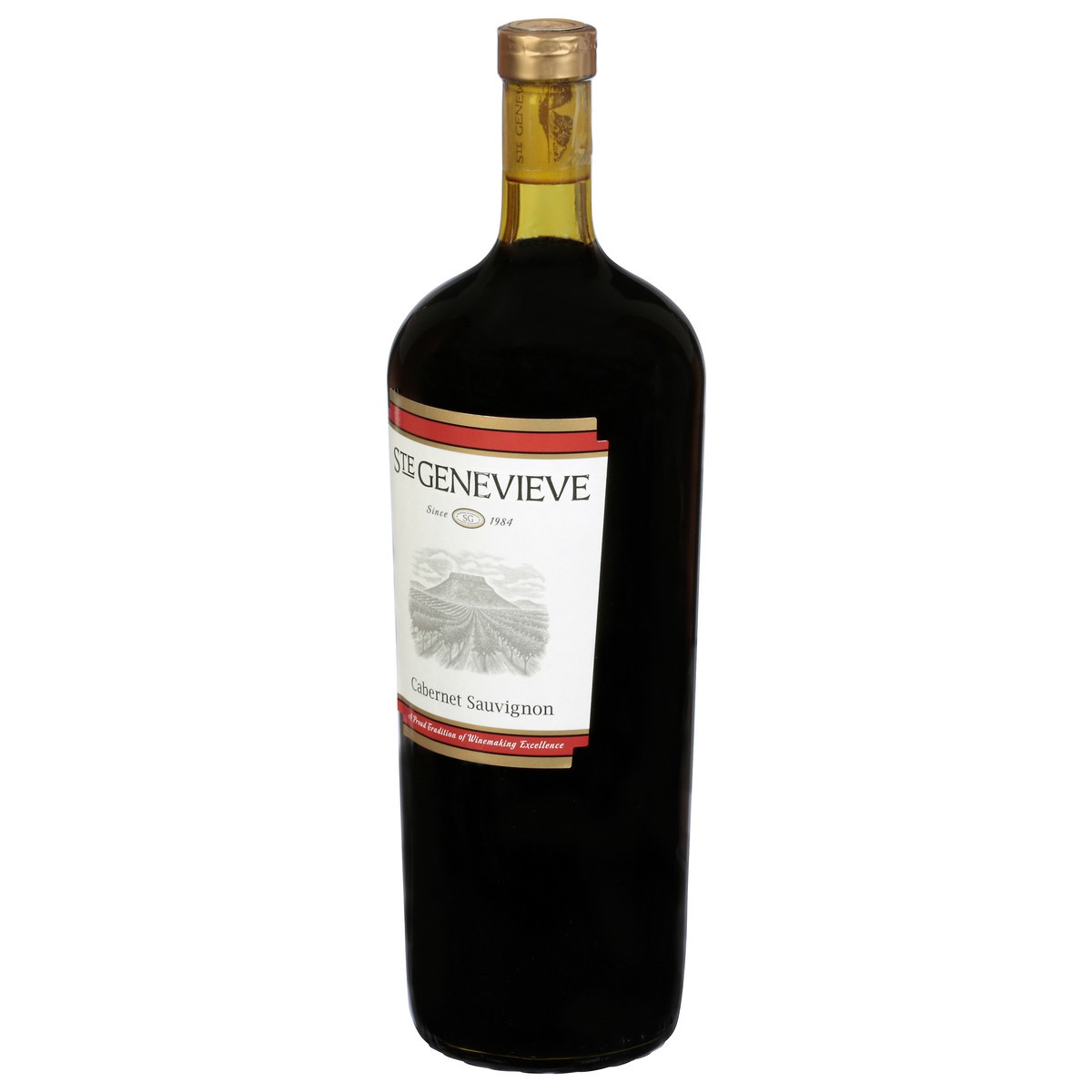 slide 8 of 9, Ste. Genevieve Winery Cabernet Sauvignon, 1.5 liter