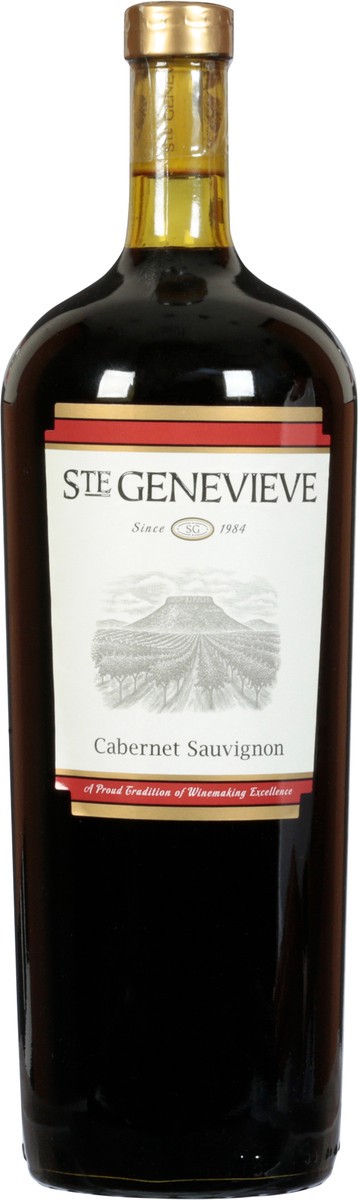 slide 5 of 9, Ste. Genevieve Winery Cabernet Sauvignon, 1.5 liter