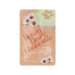 slide 1 of 1, CVS Health Honey Dew And Chamomile Overnight Cream Facial Mask, 0.5 oz