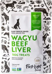 First Light Farms Wagyu Beef Liver Dog Treats