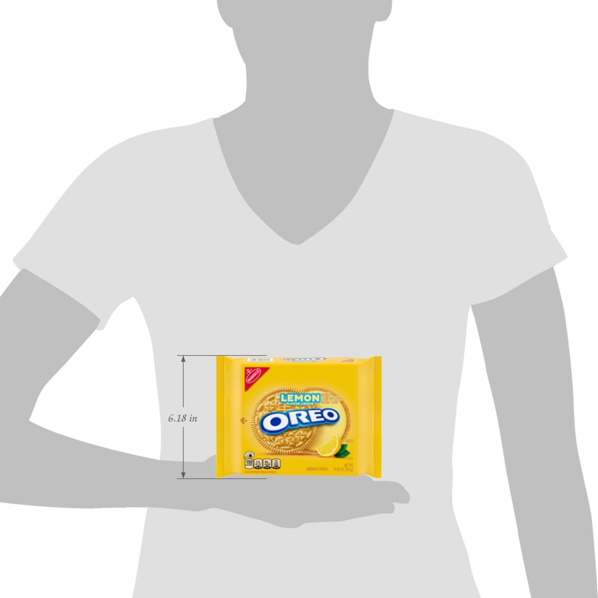 slide 2 of 14, Oreo Lemon Sandwich Cookies - 14.3 oz, 14.3 oz