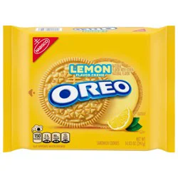 OREO Lemon Creme Sandwich Cookies, 14.03 oz