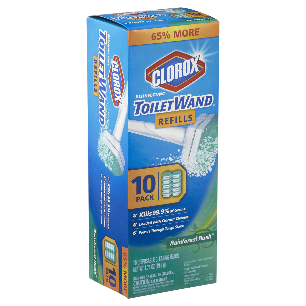 Clorox Toilet Wand Refills Rainforest 10 ct Shipt