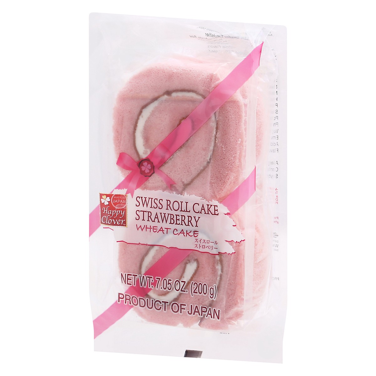 slide 11 of 11, Happy Clover Strawberry Swiss Roll Cake 7.05 oz, 7.05 oz