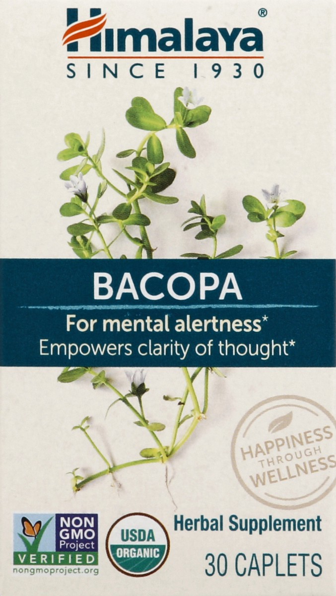 slide 1 of 5, Himalaya Bacopa 30 ea, 30 ct