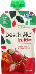 Beech-Nut Fruities Stage 2 (6+ months) Apple Peach & Strawberry 3.5 oz