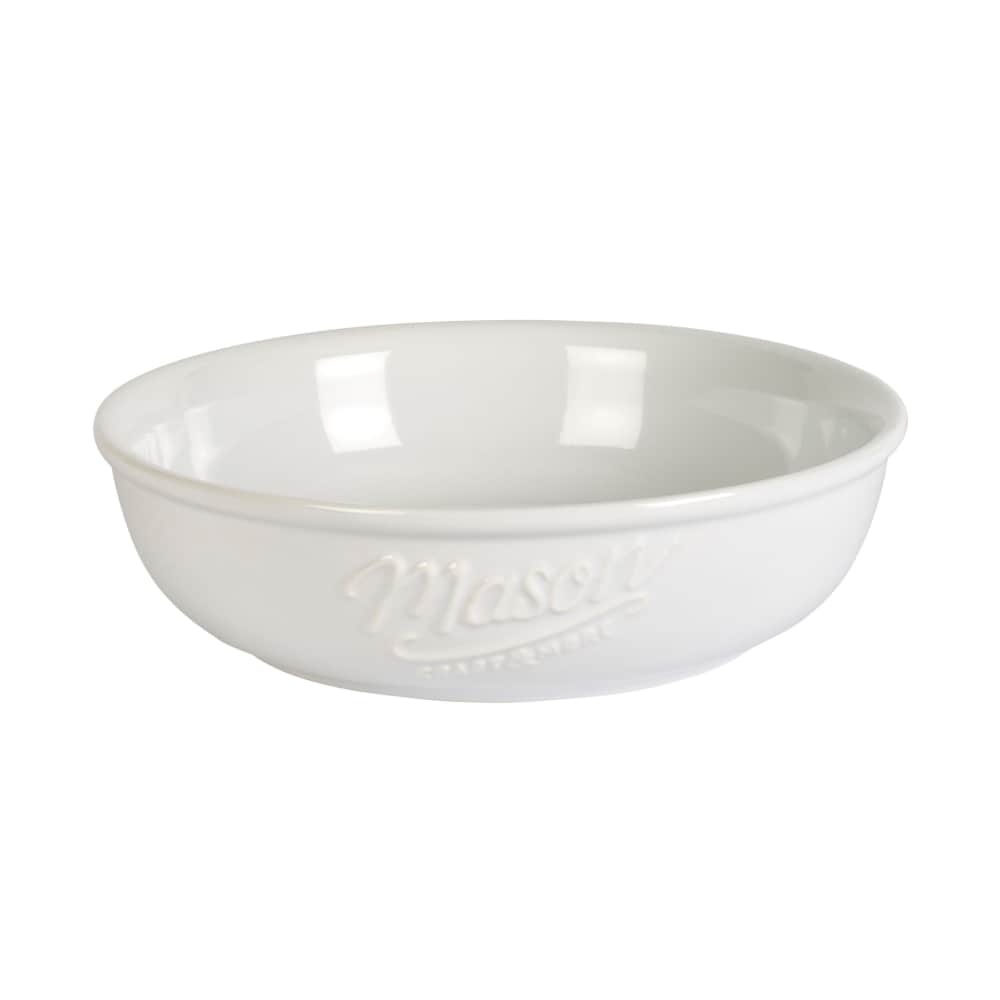 slide 1 of 1, Mason Craft & More Dinner Bowl - White, 8 in