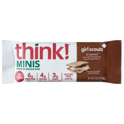 think! Minis Protein Snack Bar - Girl Scouts S'mores