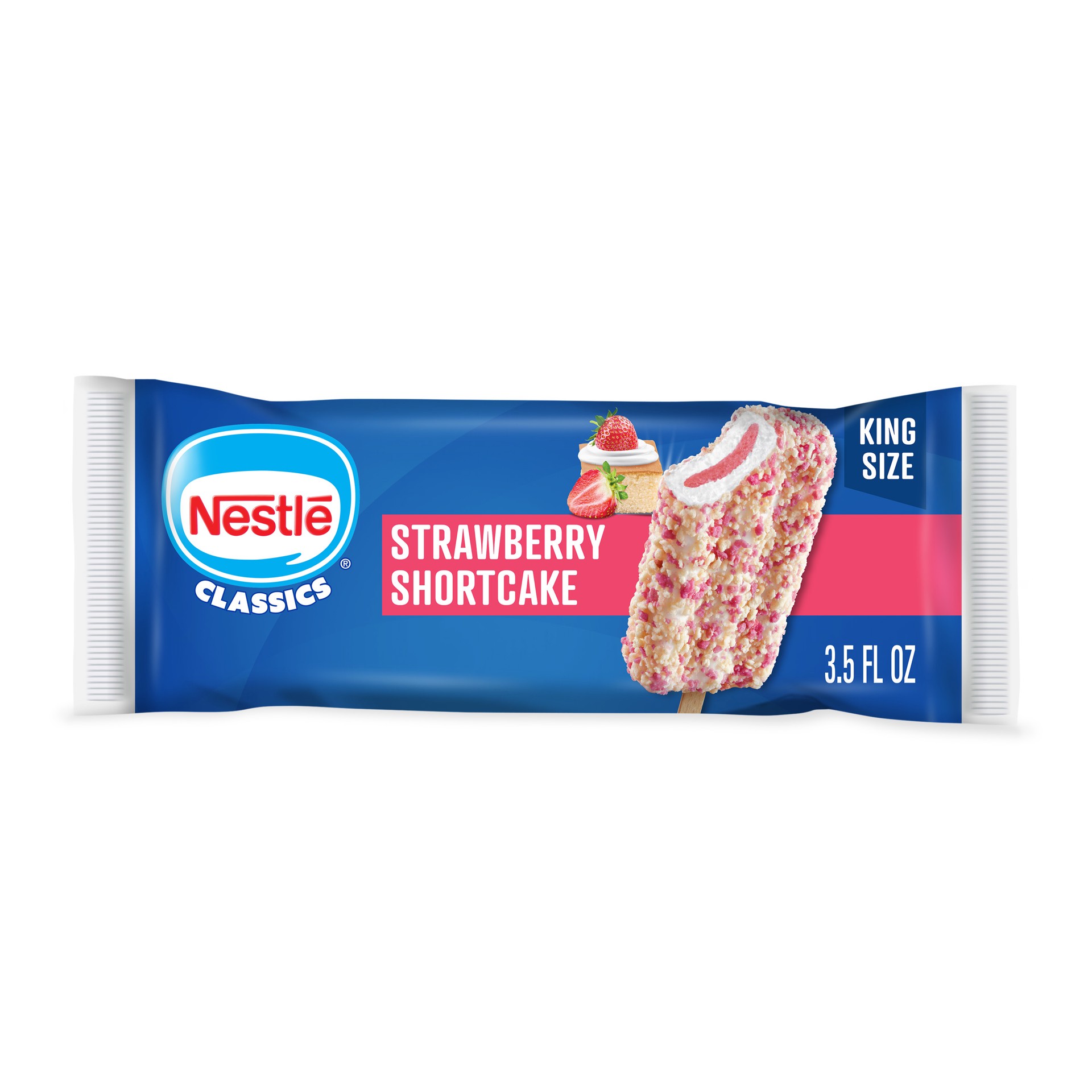 slide 1 of 2, Nestlé Strawberry Shortcake Frozen Dairy Dessert Bar, 3.5 oz