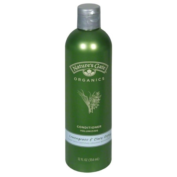 slide 1 of 1, Nature's Gate Organics Volumizing Lemongrass and Clary Sage Conditioner, 12 oz