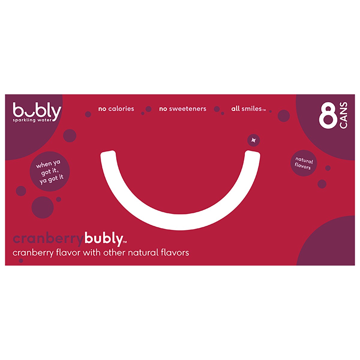 slide 2 of 6, bubly Sparkling Water - 8 ct, 8 ct