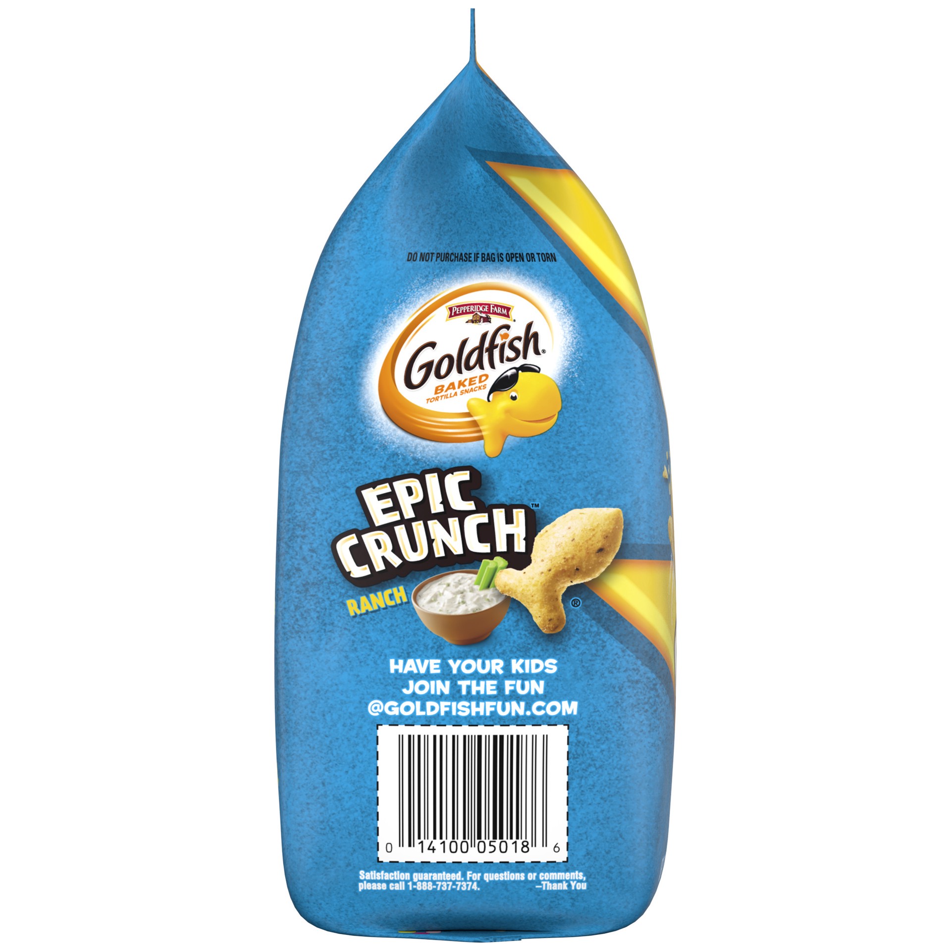 slide 4 of 5, Pepperidge Farm Goldfish Epic Crunch™ Ranch Crackers, 5.5 oz. Bag, 5.5 oz