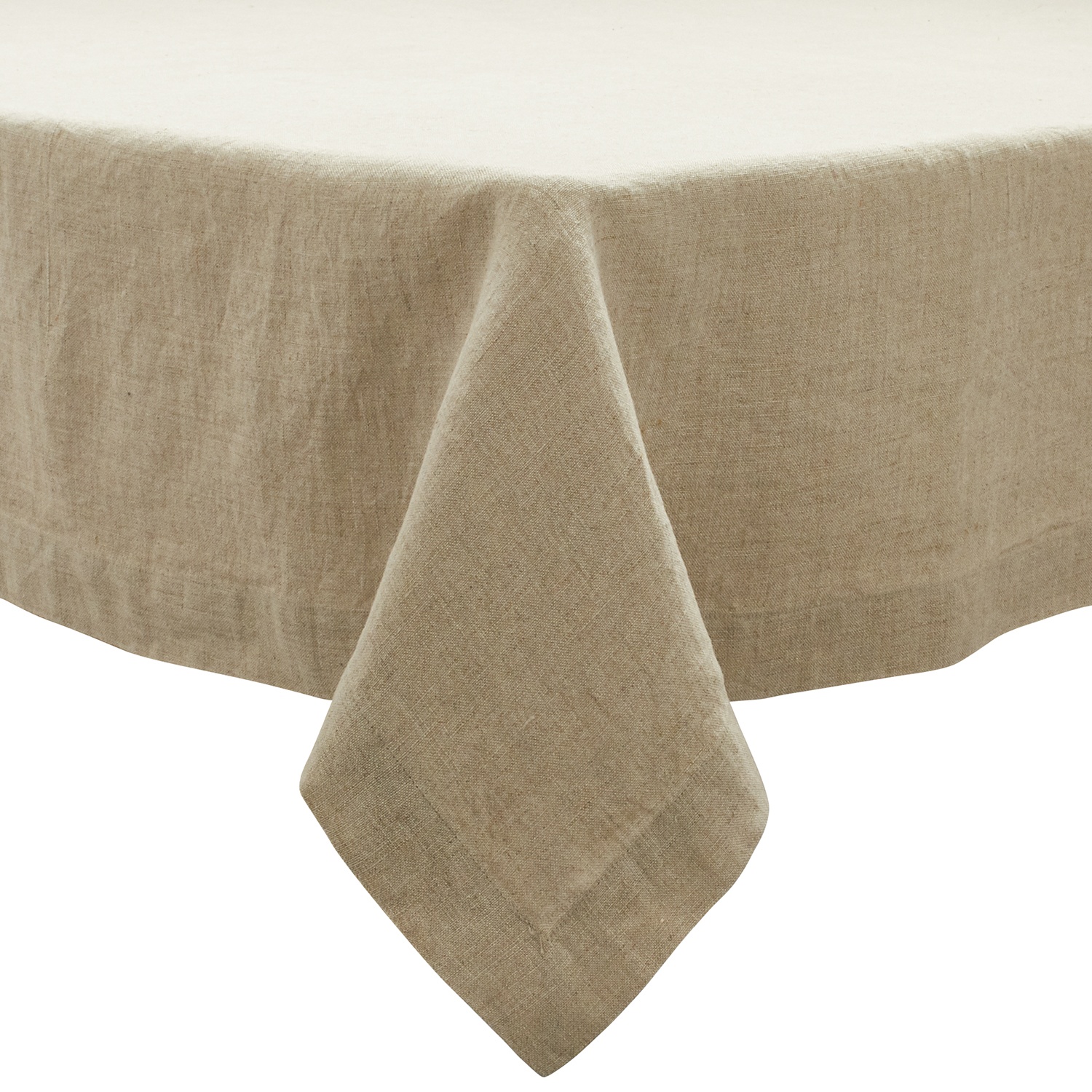 slide 1 of 1, Sur La Table Natural Linen Tablecloth, 1 ct