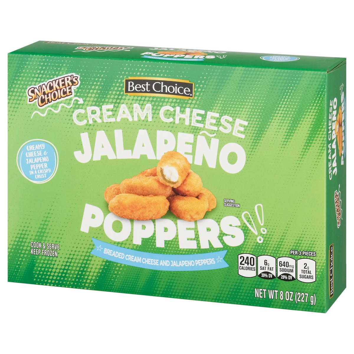 slide 4 of 9, Best Choice Snacker's Choice Creamy Jalapeno Poppers, 8 oz