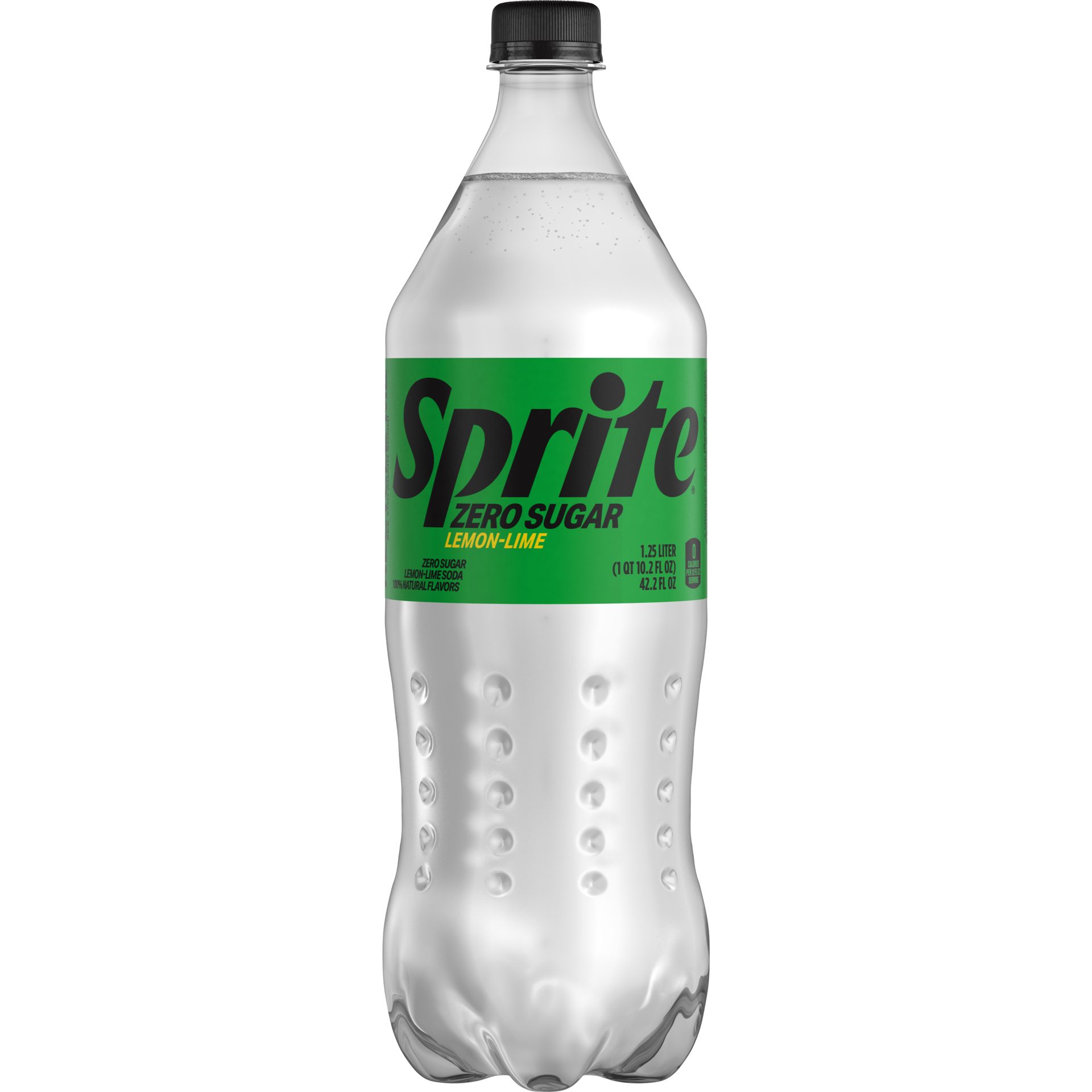 slide 1 of 5, Sprite Zero Sugar Bottle, 1.25 Liters, 1.25 liter
