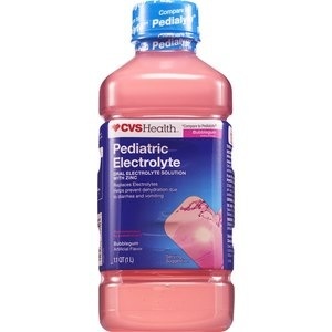 slide 1 of 1, CVS Health Pediatric Electrolyte Oral Maintenance Solution Bubble Gum Flavor, 33.8 fl oz; 1 liter