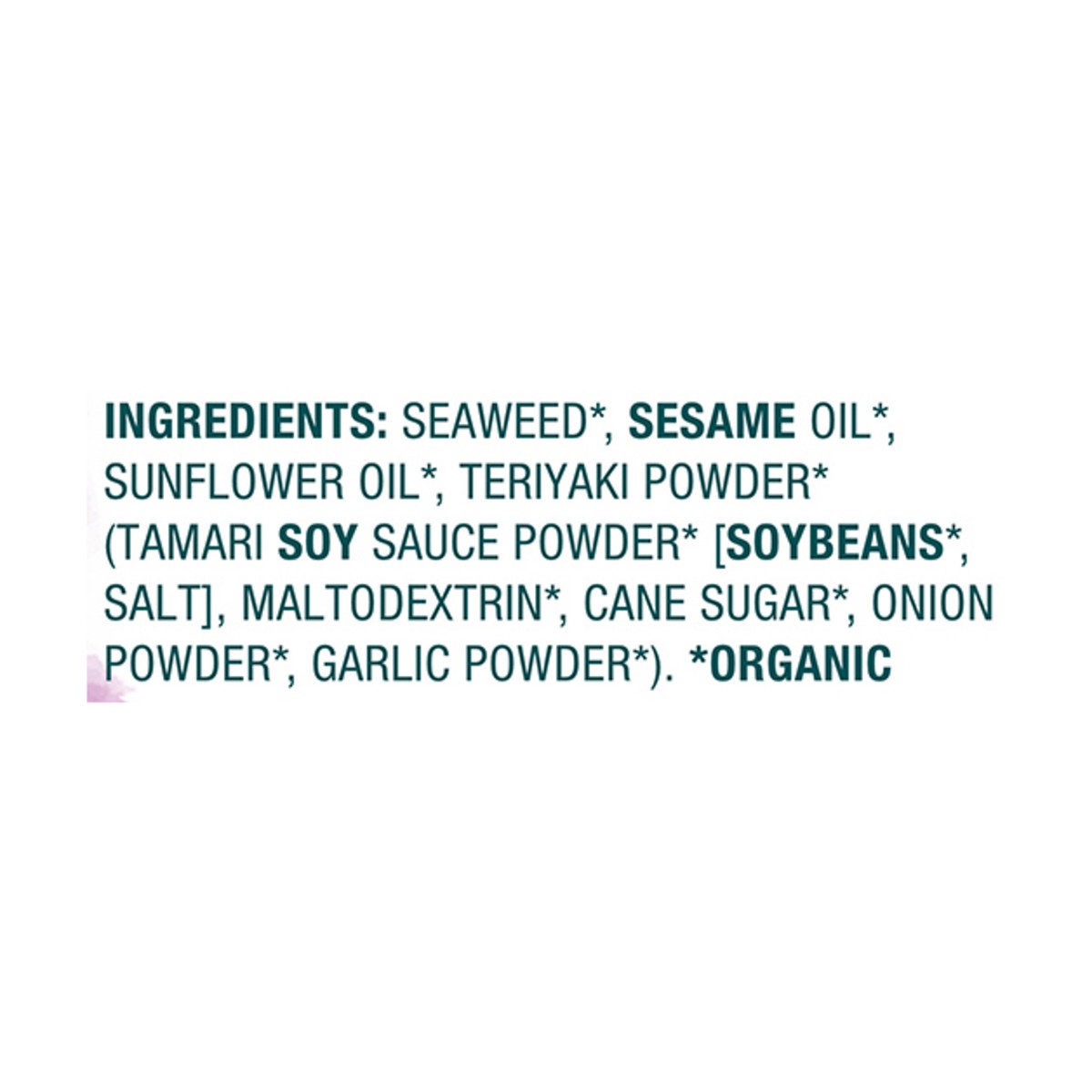 slide 9 of 12, gimMe Organic Roasted Teriyaki Seaweed Snacks Value Pack 5 - 0.14 oz Packs, 5 ct