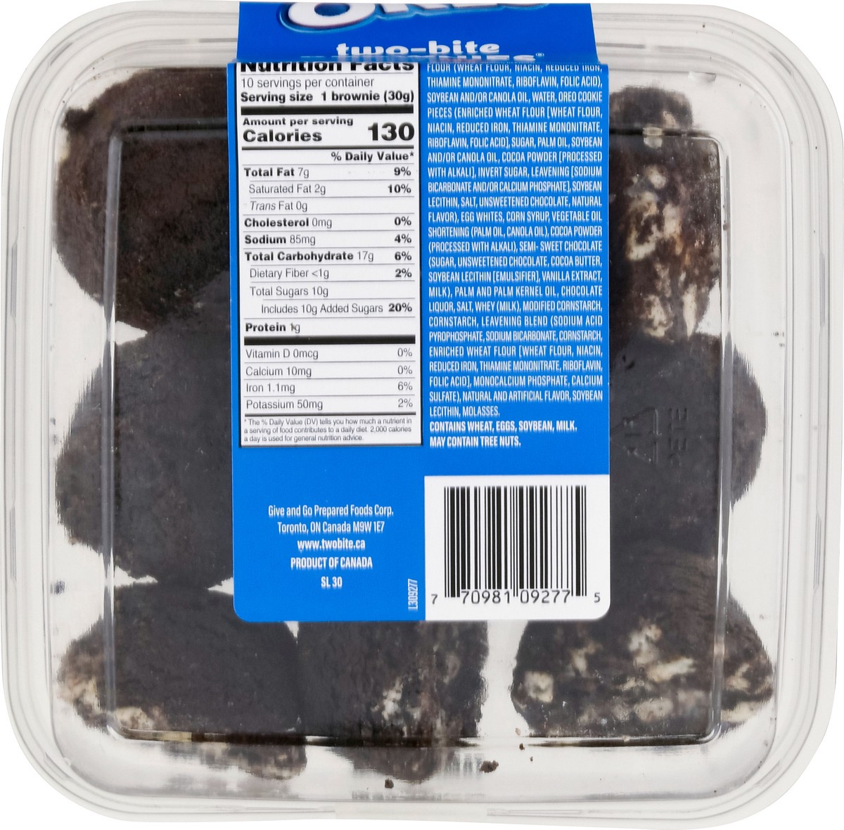 slide 9 of 13, Oreo Two Bite Brownies 10.5 oz, 10.5 oz
