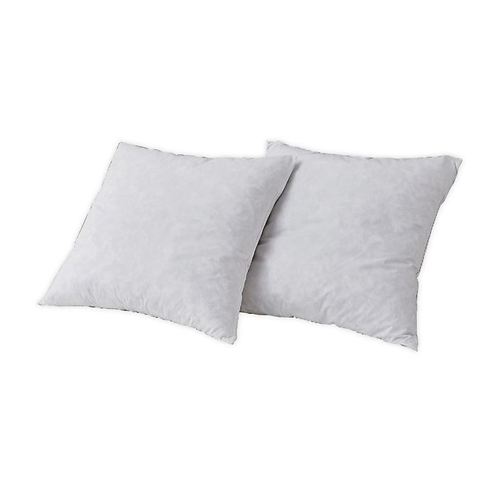 slide 1 of 6, Serta European Square Pillows, 2 ct