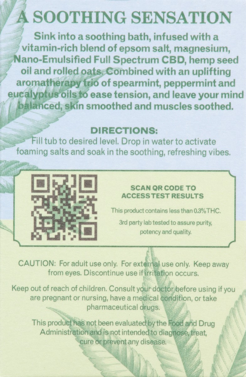 slide 4 of 12, The Grandpa Soap Co. CBD Relieve Foaming Salt Blocks 2 ea, 2 ct
