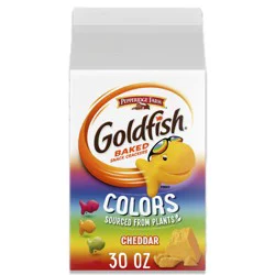 Goldfish Colors Cheddar Cheese Crackers