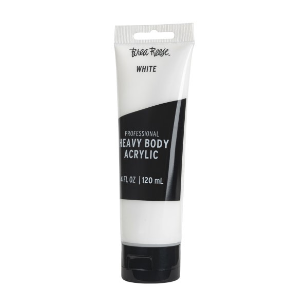 slide 4 of 5, Brea Reese Professional Heavy-Body Acrylic Paint, 4 Oz, Mars Black, 1 ct