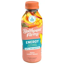 Bolthouse Farms Energy Peach Carrot Mango Juice Smoothie 15.2 fl oz