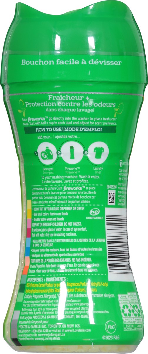 slide 6 of 13, Gain In-Wash Laundry Scent Booster, Original Scent, 5.0 OZ, Fresh Extender + Odor Protection, 5.5 oz